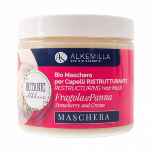 ALKEMILLA - MASCHERA RISTRUTTURANTE PANNA E FRAGOLA